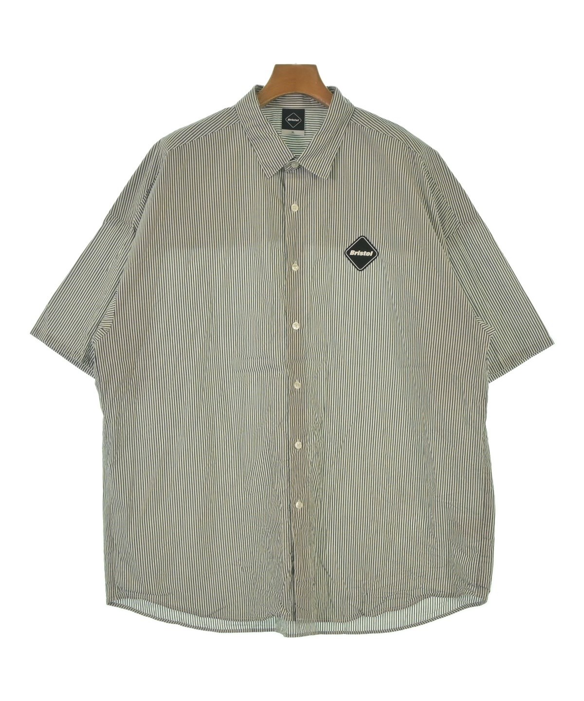 F.C.R.B（エフシーアールビー）カジュアルシャツ グレー サイズ:XL