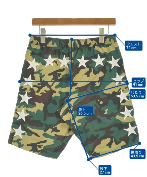 F.C.R.B（エフシーアールビー）ショートパンツ カーキ サイズ:S メンズ/2200638135053