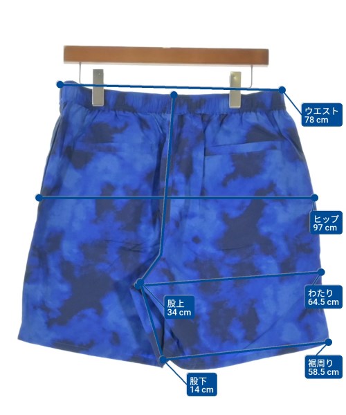 F.C.R.B（エフシーアールビー）ショートパンツ 青 サイズ:M メンズ/2200640650223