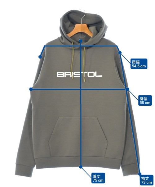 F.C.R.B（エフシーアールビー）パーカー カーキ サイズ:XL メンズ/2200640801076