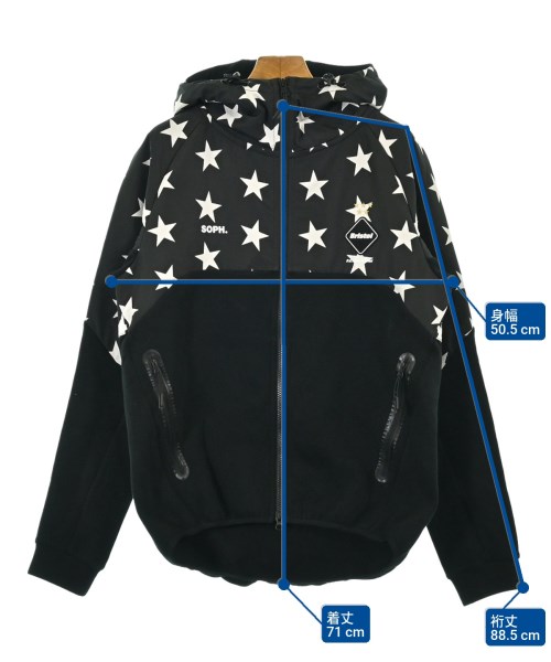 F.C.R.B（エフシーアールビー）パーカー 黒 サイズ:S メンズ/2200641571183