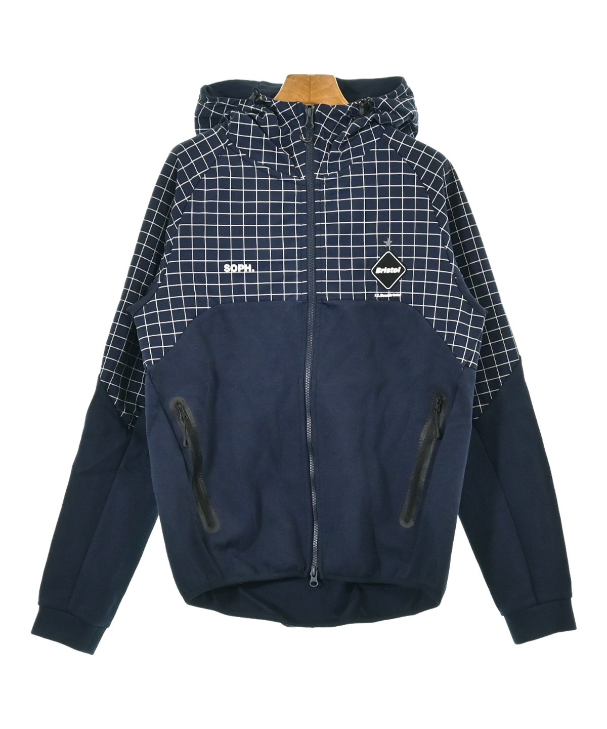 F.C.R.B（エフシーアールビー）パーカー 紺 サイズ:S メンズ