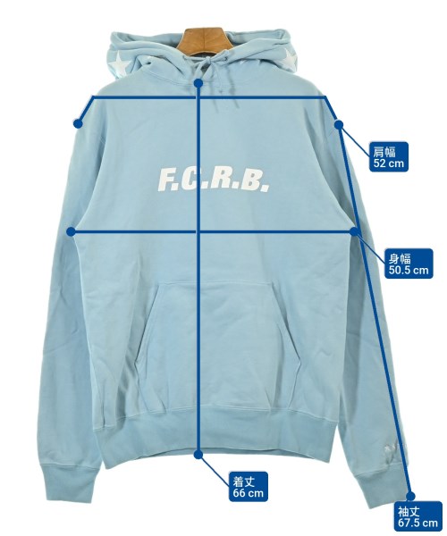 F.C.R.B（エフシーアールビー）パーカー 青 サイズ:S メンズ/2200641571275