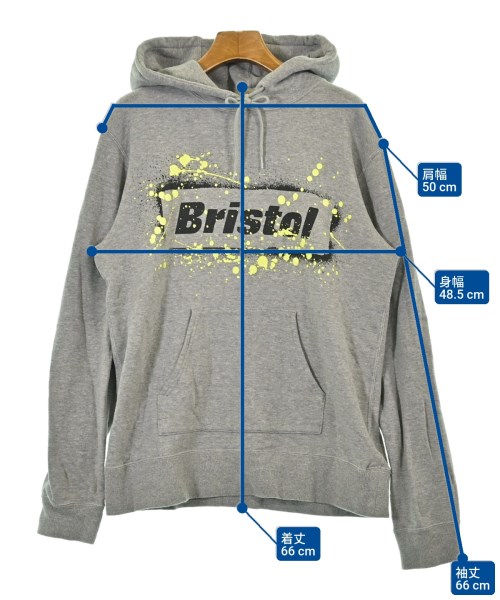 F.C.R.B（エフシーアールビー）パーカー グレー サイズ:S メンズ/2200641571282