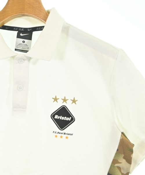 F.C.R.B（エフシーアールビー）ポロシャツ 白 サイズ:S メンズ/2200643915015