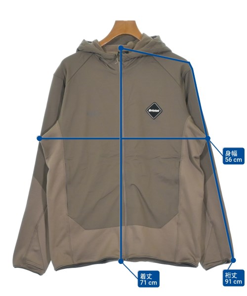 F.C.R.B（エフシーアールビー）ブルゾン 茶 サイズ:L メンズ/2200644215022