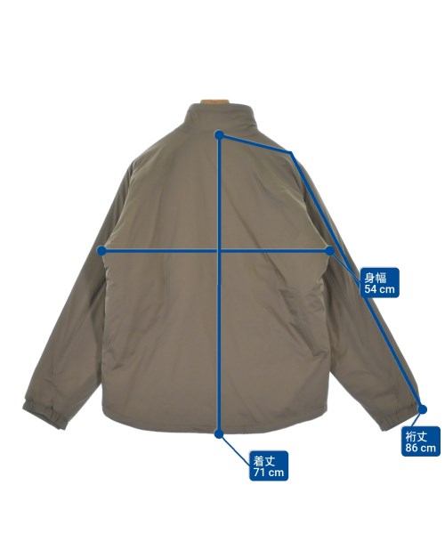 F.C.R.B（エフシーアールビー）ダウンジャケット/ダウンベスト 茶 サイズ:S メンズ/2200644215039