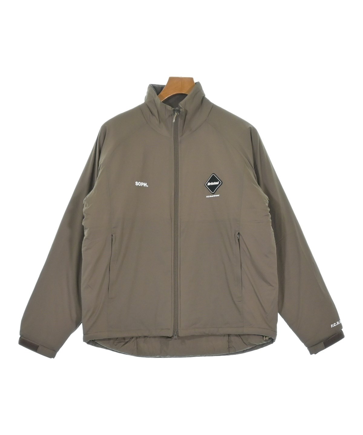 F.C.R.B（エフシーアールビー）ダウンジャケット/ダウンベスト 茶