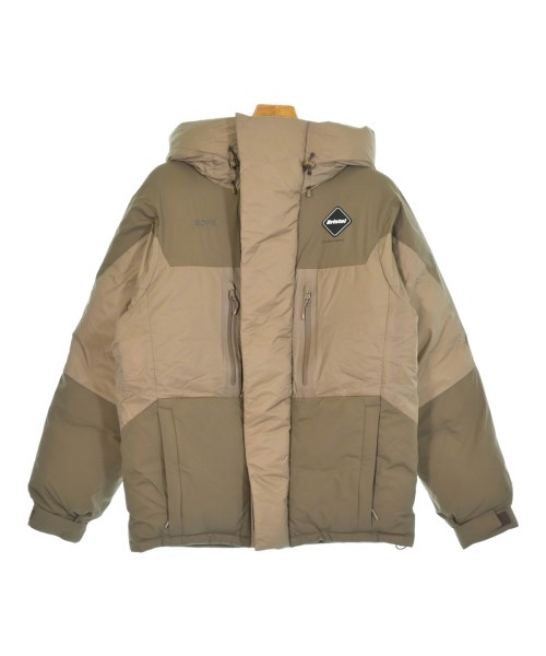 F.C.R.B(エフシーアールビー)ダウンジャケット/ダウンベスト ベージュ サイズ:S/2200644265010