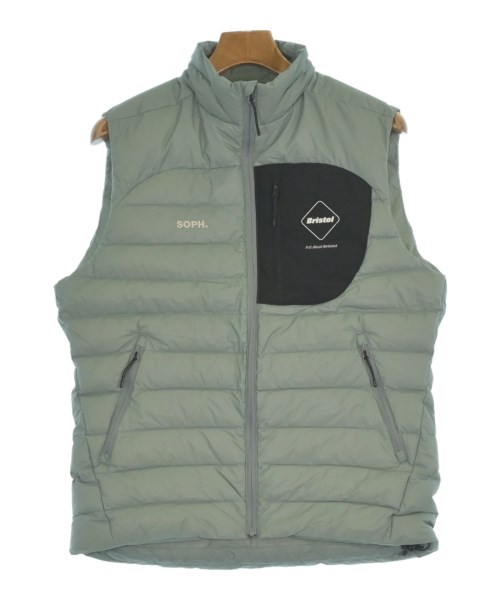 F.C.R.B(エフシーアールビー)ダウンジャケット/ダウンベスト 緑 サイズ:S/2200644265027