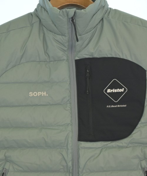 F.C.R.B（エフシーアールビー）ダウンジャケット/ダウンベスト 緑 サイズ:S メンズ/2200644265027