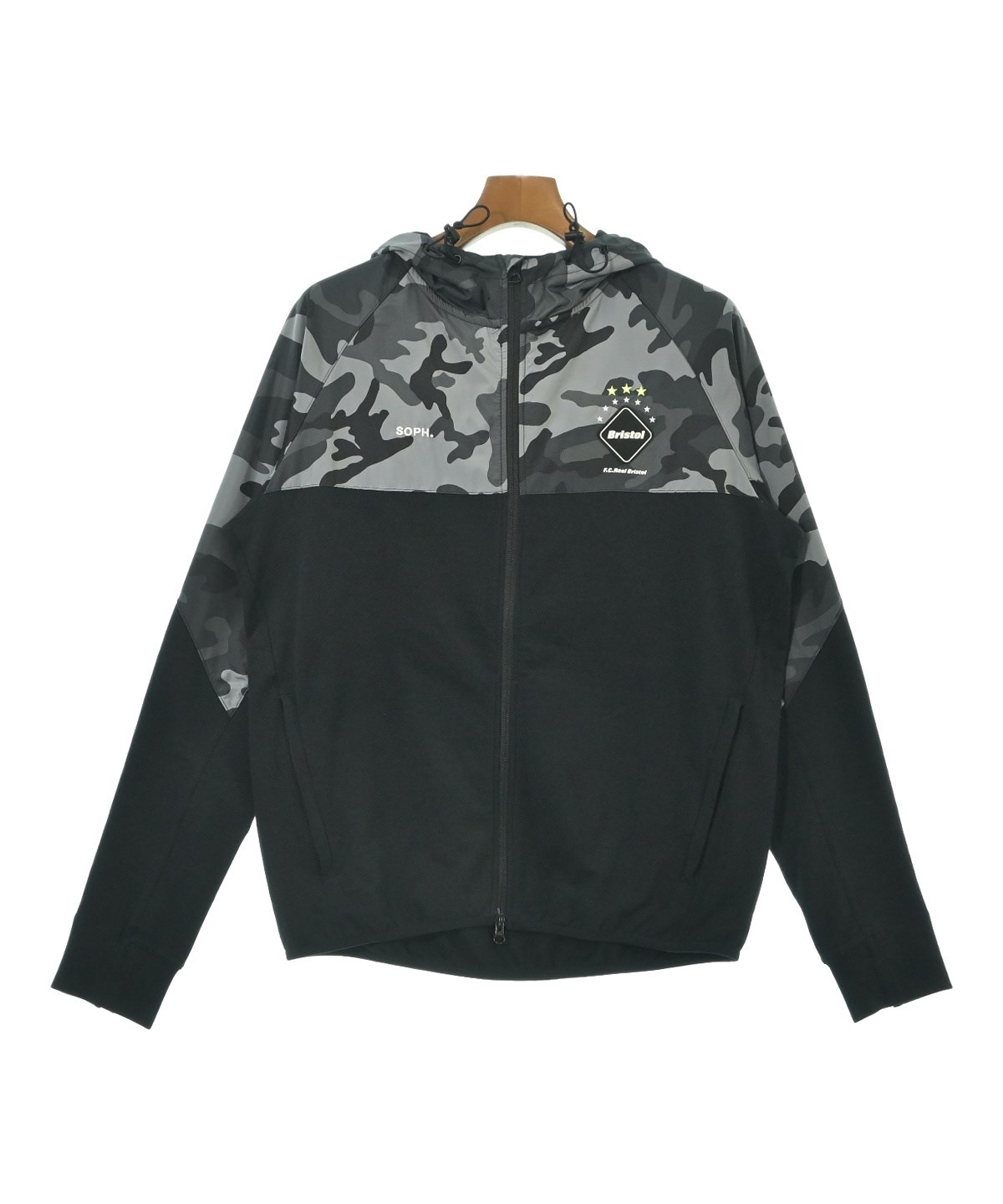 FCRB ツアーマウンテンパーカー黒 サイズXS F.C.R.B（エフシーアールビー）マウンテンパーカー 黒 サイズ:L メンズ