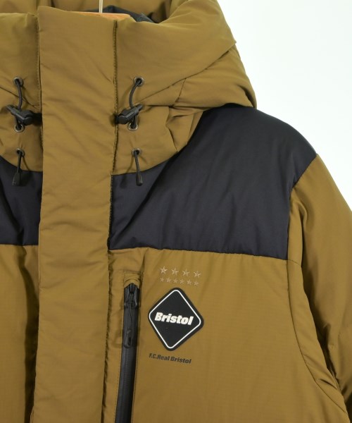 F.C.R.B（エフシーアールビー）ダウンジャケット/ダウンベスト 茶 サイズ:S メンズ/2200612386082