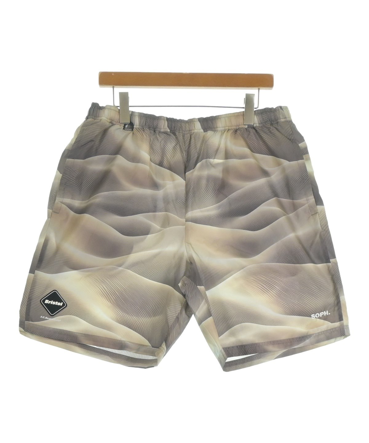 onF.C.R.B. ショートパンツ ハーフパンツ エフシーアールビー F.C.R.B（エフシーアールビー）ショートパンツ ベージュ サイズ:L