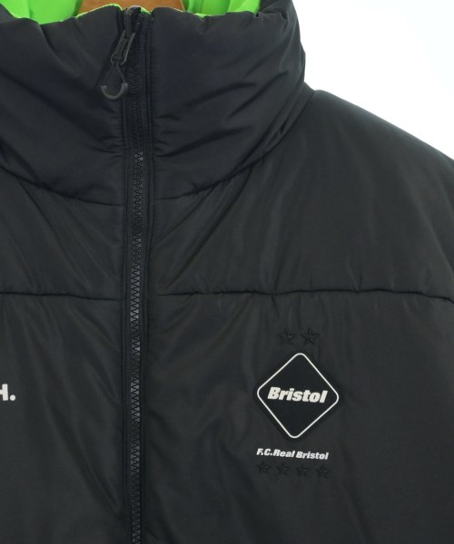 F.C.R.B（エフシーアールビー）ダウンジャケット/ダウンベスト 黒 サイズ:S メンズ/2200625283019
