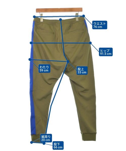 F.C.R.B（エフシーアールビー）スウェットパンツ カーキ サイズ:M メンズ/2200625283057