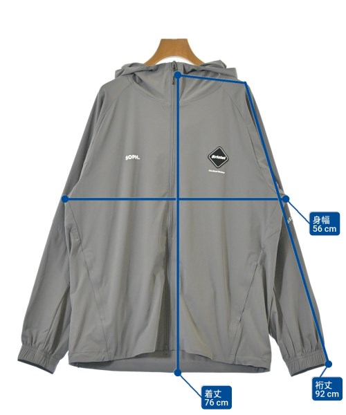 F.C.R.B（エフシーアールビー）マウンテンパーカー グレー サイズ:XL メンズ/2200626331085