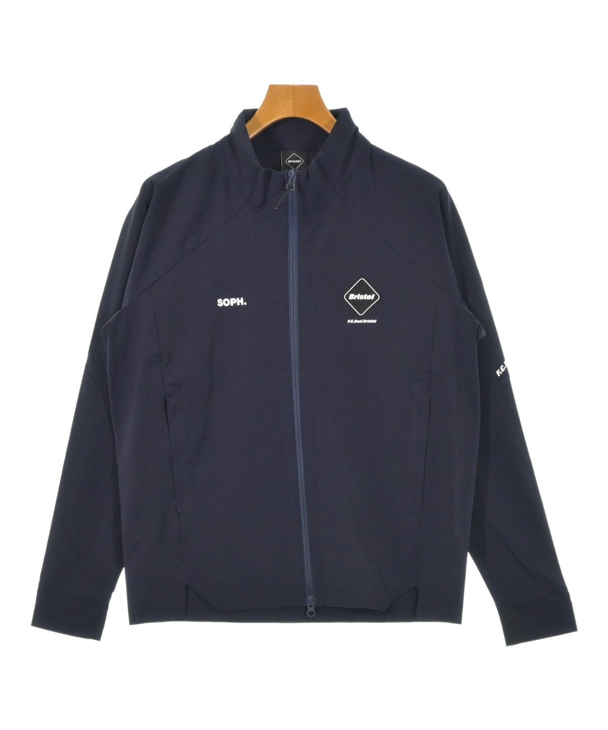 F.C.R.B（エフシーアールビー）ブルゾン 紺 サイズ:S メンズ