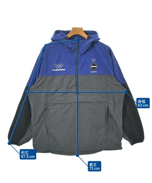 F.C.R.B（エフシーアールビー）マウンテンパーカー 青 サイズ:S メンズ/2200629137066
