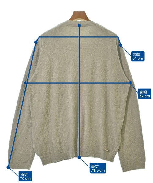 F.C.R.B（エフシーアールビー）ニット・セーター グレー サイズ:L メンズ/2200618234035