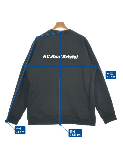 F.C.R.B（エフシーアールビー）スウェット 黒 サイズ:XXL メンズ/2200623877128