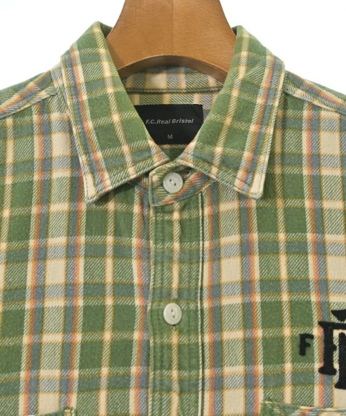 F.C.R.B（エフシーアールビー）カジュアルシャツ 緑 サイズ:M メンズ/2200620065078