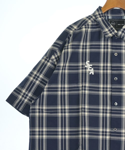 F.C.R.B（エフシーアールビー）カジュアルシャツ 紺 サイズ:XL メンズ/2200632557257