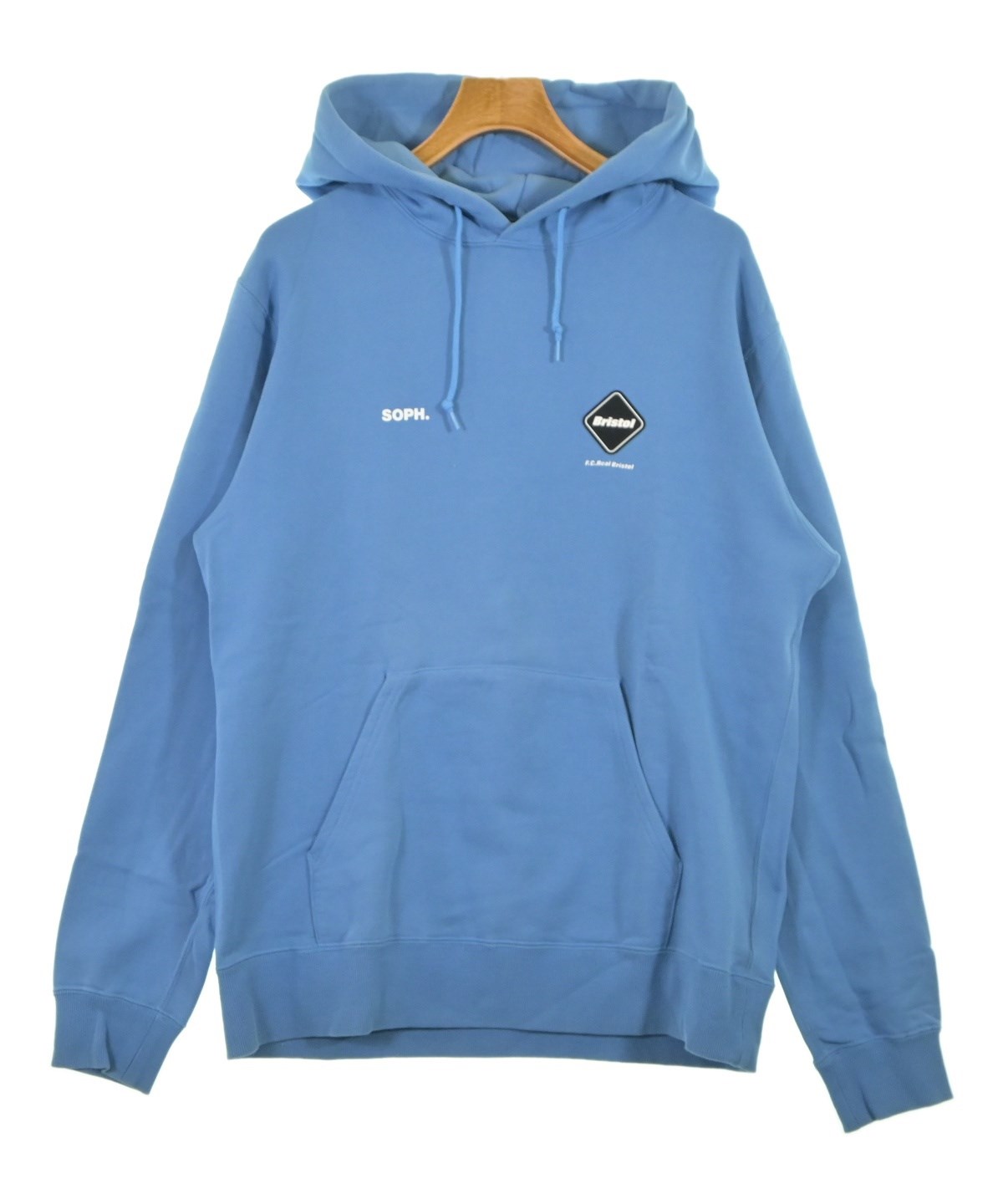 F.C.R.B（エフシーアールビー）パーカー 青 サイズ:XL メンズ