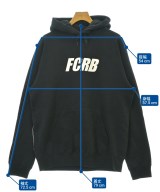 F.C.R.B（エフシーアールビー）パーカー 黒 サイズ:XL メンズ/2200619970024