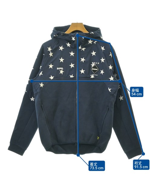 F.C.R.B（エフシーアールビー）パーカー 紺 サイズ:L メンズ/2200619970222