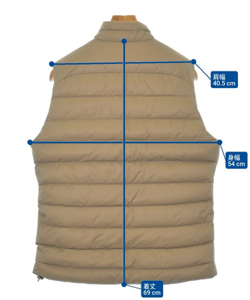 F.C.R.B（エフシーアールビー）ダウンジャケット/ダウンベスト 茶 サイズ:M メンズ/2200621015034