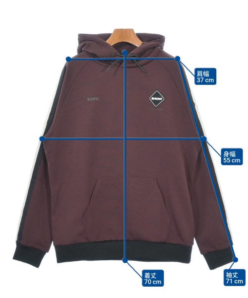 F.C.R.B（エフシーアールビー）パーカー 茶 サイズ:M メンズ/2200621015058