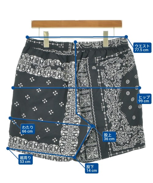 F.C.R.B（エフシーアールビー）ショートパンツ 黒 サイズ:M メンズ/2200617669241