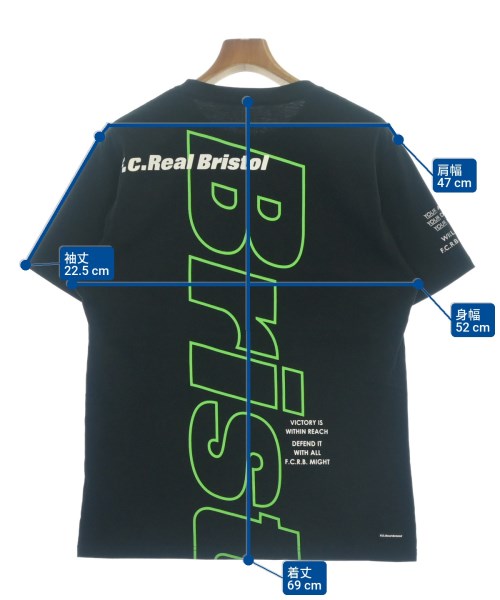 F.C.R.B（エフシーアールビー）Tシャツ・カットソー 黒 サイズ:L メンズ/2200608217031