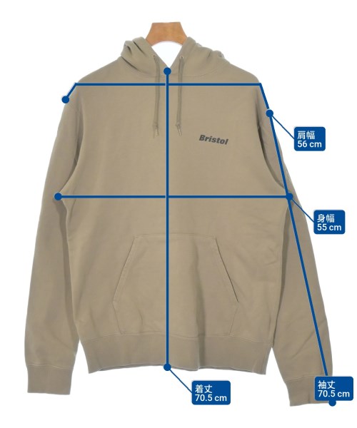 F.C.R.B（エフシーアールビー）パーカー ベージュ サイズ:L メンズ/2200672597039