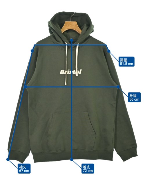 F.C.R.B（エフシーアールビー）パーカー カーキ サイズ:XL メンズ/2200673644022