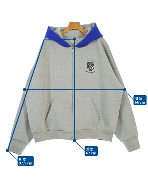 F.C.R.B（エフシーアールビー）パーカー グレー サイズ:XL メンズ/2200675047012