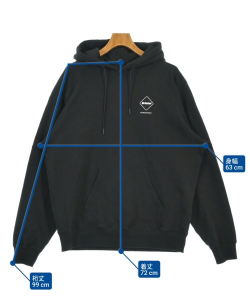 F.C.R.B（エフシーアールビー）パーカー 赤 サイズ:XL メンズ/2200675047036