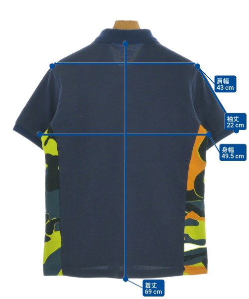 F.C.R.B（エフシーアールビー）ポロシャツ 紺 サイズ:M メンズ/2200669000122