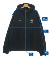 F.C.R.B（エフシーアールビー）パーカー 黒 サイズ:XL メンズ/2200679905196