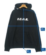 F.C.R.B（エフシーアールビー）パーカー 黒 サイズ:XL メンズ/2200679905257