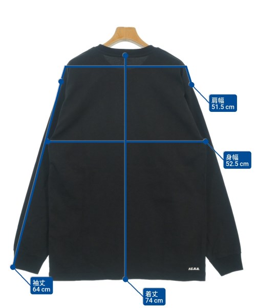F.C.R.B（エフシーアールビー）Tシャツ・カットソー 黒 サイズ:XL メンズ/2200679905295