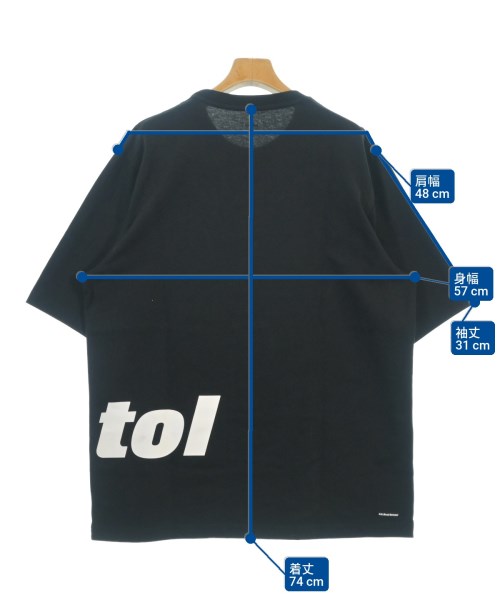 F.C.R.B（エフシーアールビー）Tシャツ・カットソー 黒 サイズ:L メンズ/2200679905363