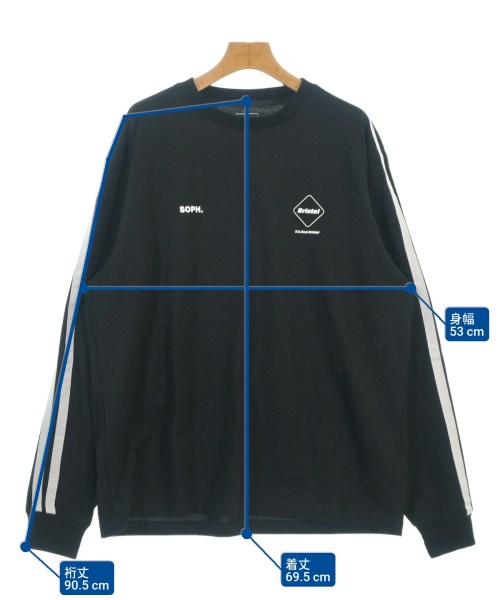 F.C.R.B（エフシーアールビー）Tシャツ・カットソー 黒 サイズ:L メンズ/2200679905387