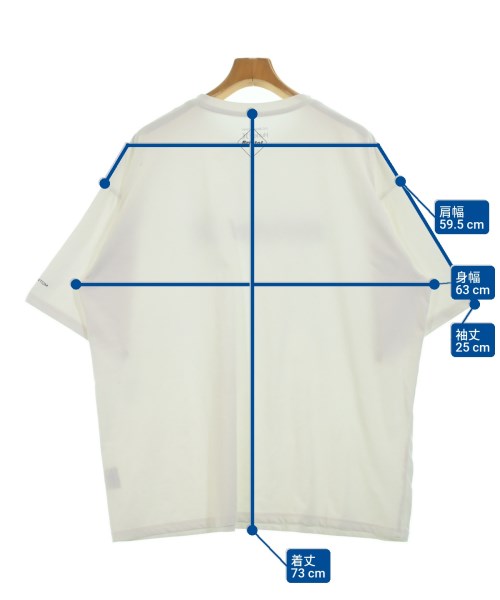 F.C.R.B（エフシーアールビー）Tシャツ・カットソー 白 サイズ:XL メンズ/2200682015042