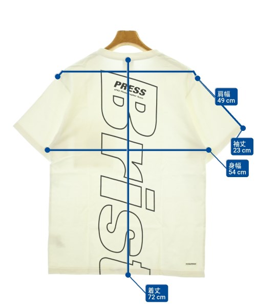 F.C.R.B（エフシーアールビー）Tシャツ・カットソー 白 サイズ:M メンズ/2200682093125