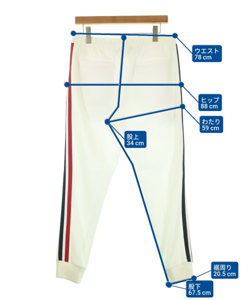 F.C.R.B（エフシーアールビー）スウェットパンツ 白 サイズ:M メンズ/2200698221123