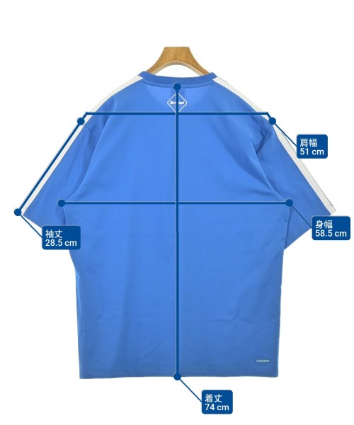 F.C.R.B（エフシーアールビー）Tシャツ・カットソー 青 サイズ:L メンズ/2200698487147