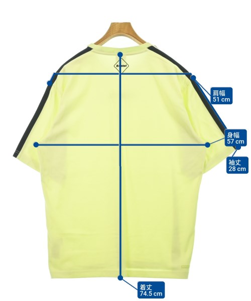 F.C.R.B（エフシーアールビー）Tシャツ・カットソー 黄 サイズ:L メンズ/2200698487161