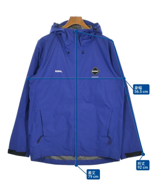 F.C.R.B（エフシーアールビー）マウンテンパーカー 青 サイズ:XL メンズ/2200699251044